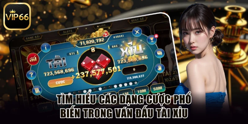 Tìm hiểu các dạng cược phổ biến trong ván đấu tài xỉu